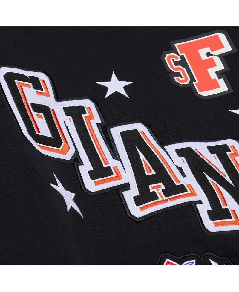Mitchell & Ness Women's Black San Francisco Giants Pep Rally Sweatshirt