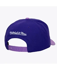 Mitchell & Ness Men's Purple Los Angeles Lakers Hardwood Classics Legendary Away Pro-Pinch Adjustable Hat