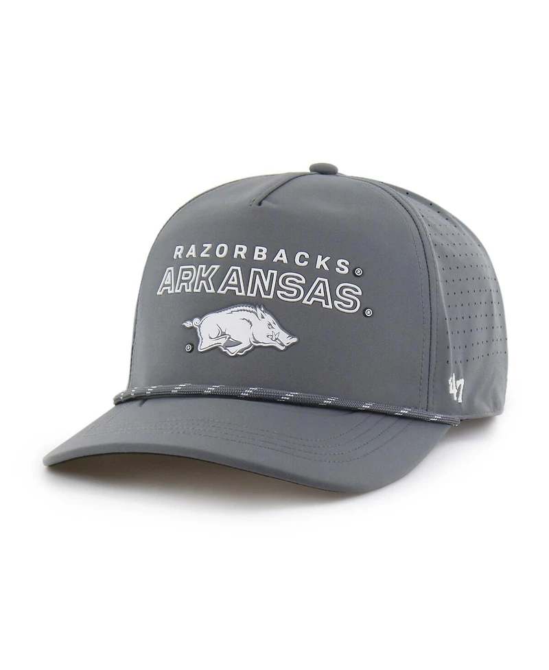 '47 Brand Men's Gray Arkansas Razorbacks Forward Vent Hitch Rope Adjustable Hat