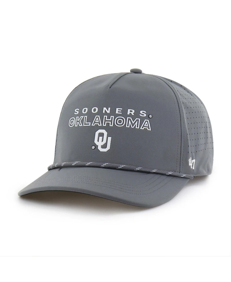 '47 Brand Men's Gray Oklahoma Sooners Forward Vent Hitch Rope Adjustable Hat