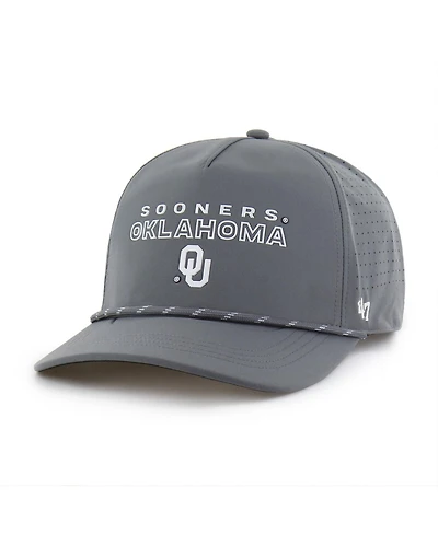 '47 Brand Men's Gray Oklahoma Sooners Forward Vent Hitch Rope Adjustable Hat