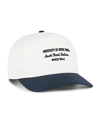 '47 Brand Men's White Notre Dame Fighting Irish Contemporary Basics Two-Tone Hitch Adjustable Hat