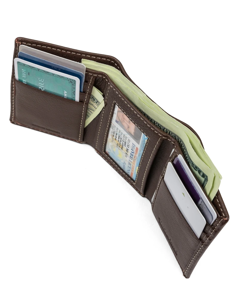Timberland Men's Blix Leather Trifold Wallet