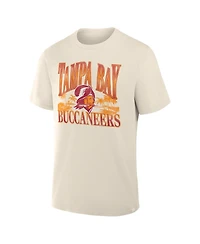 Fanatics Men's Cream Tampa Bay Buccaneers Team Archives T-Shirt