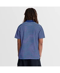 Nike Men's Royal/White Los Angeles Dodgers Striped Victory Dri-fit Polo Shirt