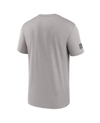 Nike Men's Gray New York Giants Sideline Lead The Charge Legend Dri-fit T-Shirt
