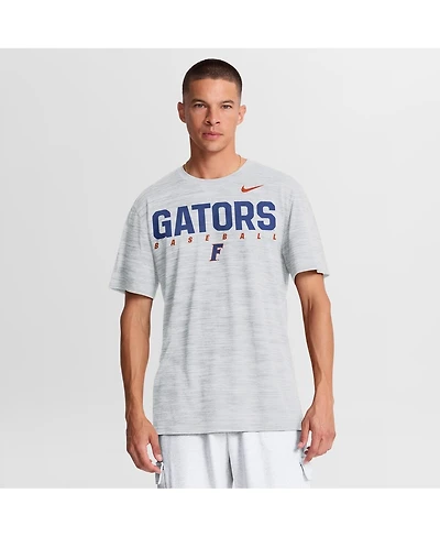 Nike Men's White Florida Gators Dugout Velocity Dri-fit T-Shirt