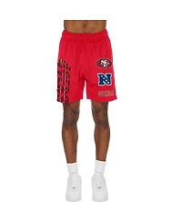 New Era Men's Scarlet San Francisco 49ers Match Shorts