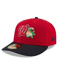 New Era Men's Red/Navy Washington Nationals 2026 Spring Training Low Profile 59FIFTY Fitted Hat