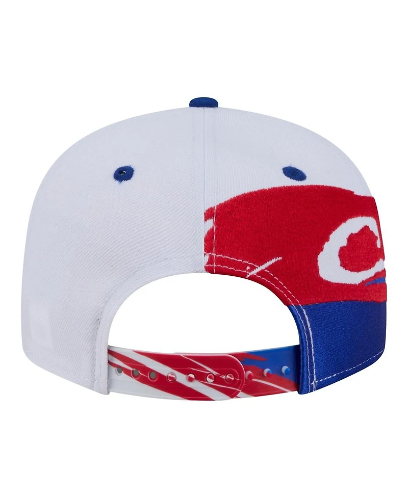 New Era Men's White/Royal Chicago Cubs 9FIFTY Snapback Hat