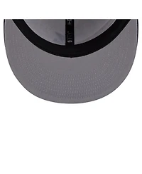 New Era Men's White/Navy Atlanta Braves 9FIFTY Snapback Hat