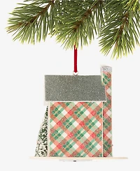 Holiday Lane Cozy Cabin Led Paper House Ornament, Macy's Exclusive