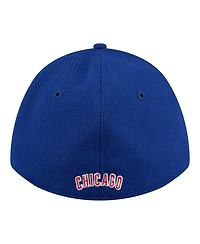 New Era Men's Royal Chicago Cubs Dash 39THIRTY Flex Hat