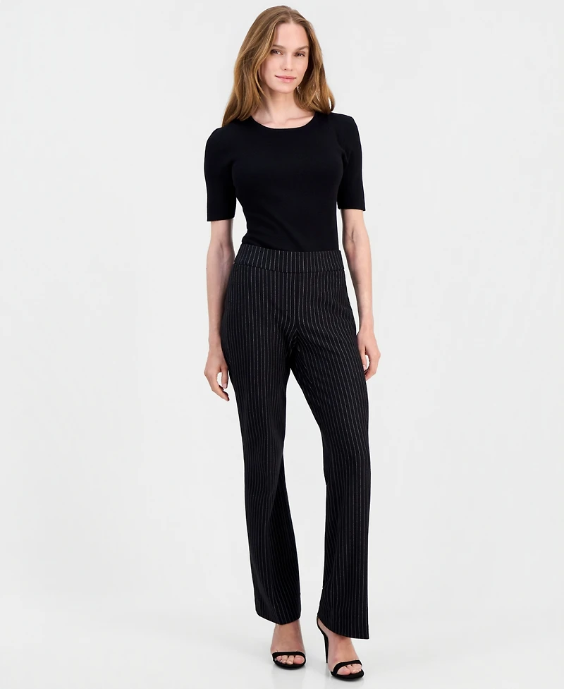 Anne Klein Women's Pull-On Ponte Pants
