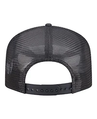 New Era Men's Charcoal Boston Bruins Washed Patch 19TWENTY Trucker Adjustable Hat