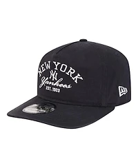 New Era Men's Navy New York Yankees Stacked 19TWENTY Adjustable Hat