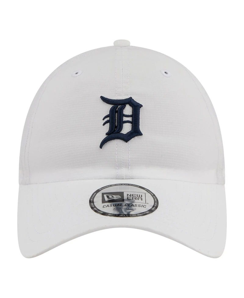 New Era Men's White Detroit Tigers Ripstop Casual Classic Adjustable Hat