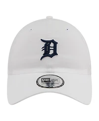 New Era Men's White Detroit Tigers Ripstop Casual Classic Adjustable Hat