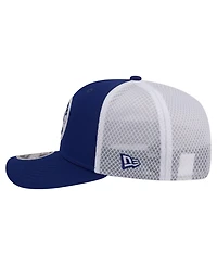 New Era Men's Royal Los Angeles Dodgers Active 9SEVENTY Adjustable Trucker Hat