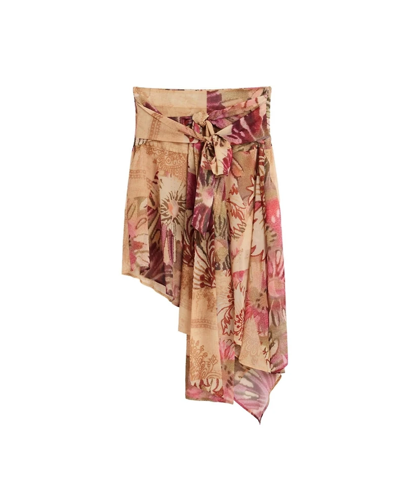 Desigual Women's Printed Midi Skirt