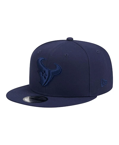 New Era Men's Navy Houston Texans Colorpack 9FIFTY Snapback Hat