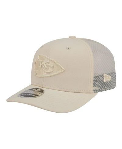 New Era Men's Cream Kansas City Chiefs Color Pack 9SEVENTY Adjustable Hat