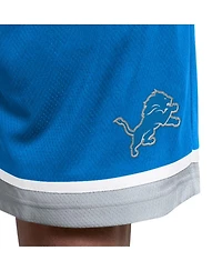 Starter Men's Blue Detroit Lions Power Play Mesh Shorts