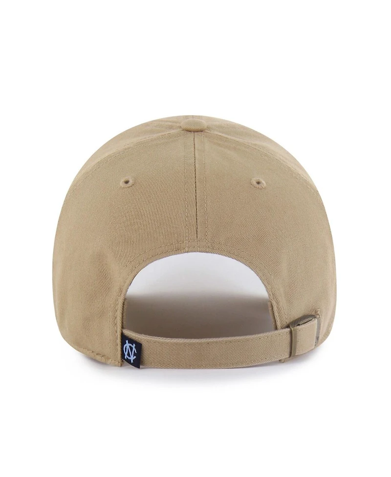 '47 Brand Men's Khaki North Carolina Tar Heels Vault Clean Up Adjustable Hat