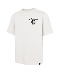 '47 Brand Men's Cream Chicago Cubs Souvenir Eagle Foundation T-Shirt