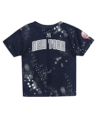 Outerstuff Preschool 2-Piece Navy New York Yankees Pinch Hitter Infielder T-Shirt and Shorts Set