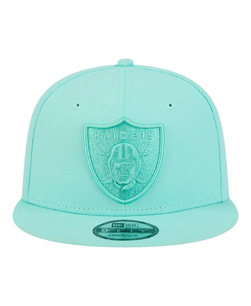 New Era Men's Turquoise Las Vegas Raiders Colorpack 9FIFTY Snapback Hat