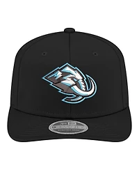 New Era Men's Black Utah Mammoth 9SEVENTY Stretch-Snap Adjustable Hat