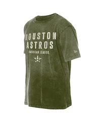 New Era Men's Olive Houston Astros 2026 Armed Forces Day T-Shirt