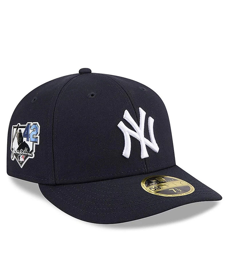 New Era Men's Navy York Yankees 2026 Jackie Robinson Day Low Profile 59FIFTY Fitted Hat