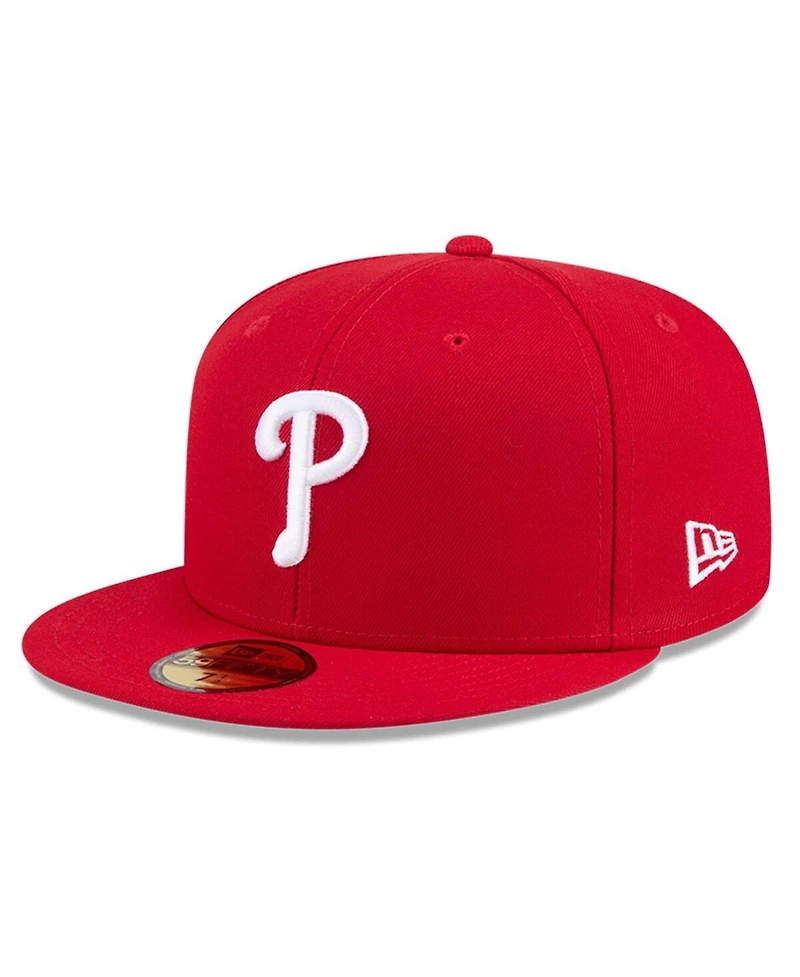 New Era Men's Red Philadelphia Phillies 2026 Jackie Robinson Day 59FIFTY Fitted Hat