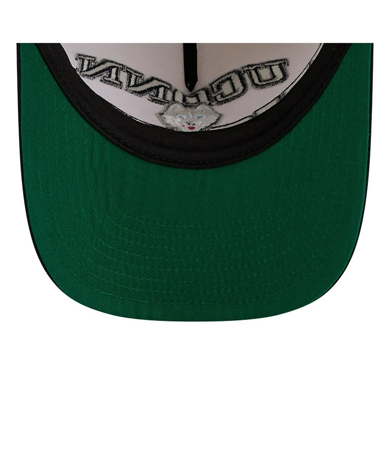 New Era Men's Cream/Navy UConn Huskies March Madness Historic Collection 9FIFTY A-Frame Snapback Hat