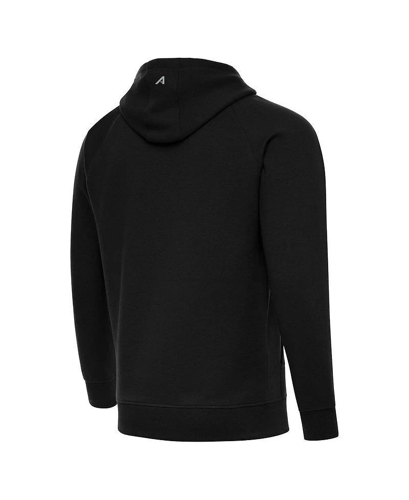 Antigua Men's Black Pittsburgh Steelers Victory Hoodie