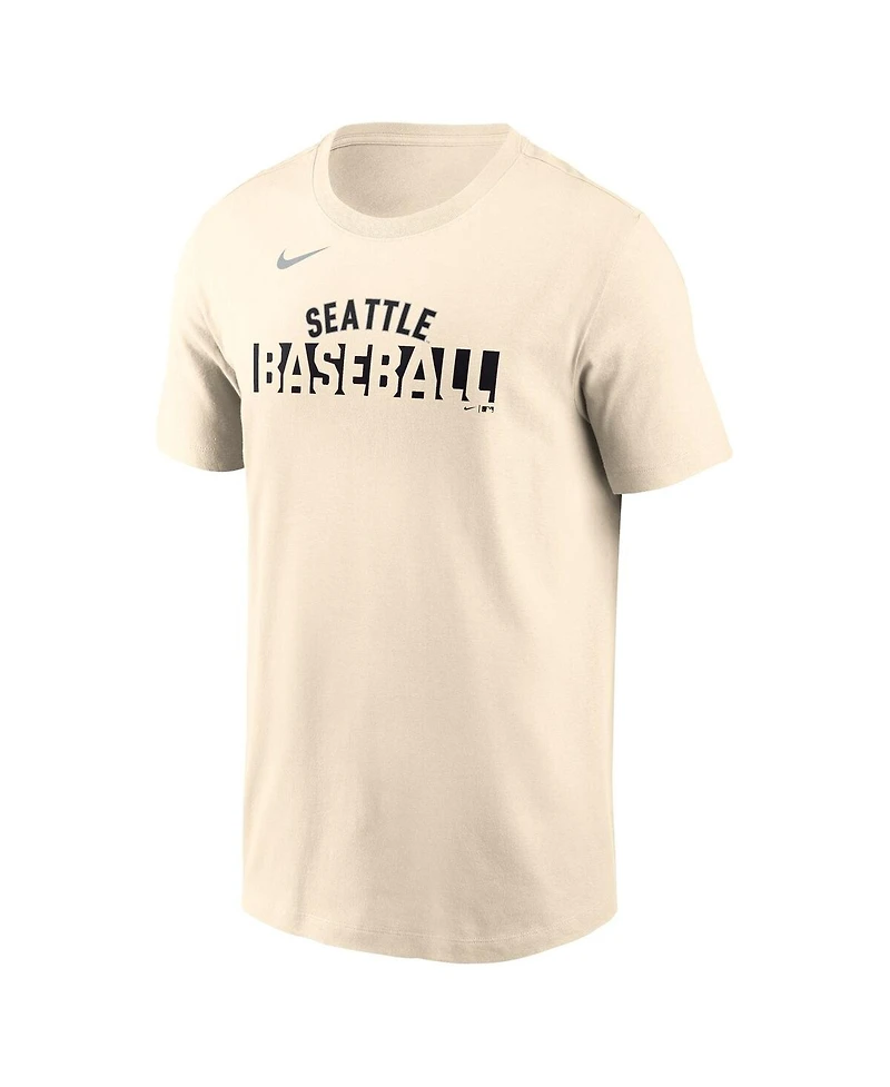 Nike Men's Cream Seattle Mariners Alternate T-Shirt