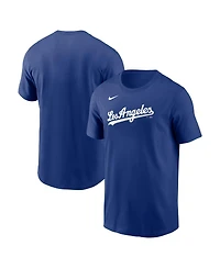 Nike Men's Royal Los Angeles Dodgers Alternate Wordmark T-Shirt