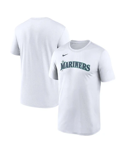 Nike Men's White Seattle Mariners New Legend Wordmark Dri-fit T-Shirt