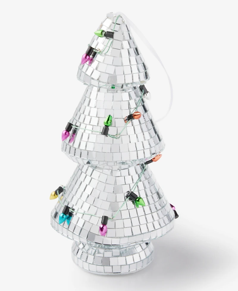 Holiday Lane Disco Brights Plastic Tree Ornament, Macy's Exclusive