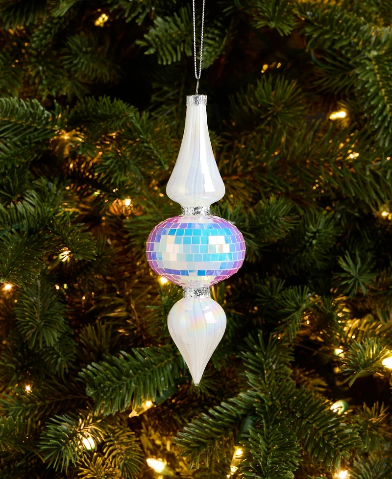 Holiday Lane Disco Brights Molded Finial Ornament, Macy's Exclusive