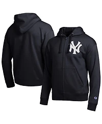 Champion Men's Black New York Yankees All-Star Full-Zip Hoodie