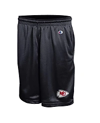 Champion Men's Black Kansas City Chiefs Classic Mesh Shorts