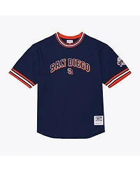 Mitchell & Ness Men's Navy San Diego Padres Wild Pitch Ringer T-Shirt