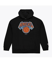 Mitchell & Ness Men's Black New York Knicks Fleece Hoodie