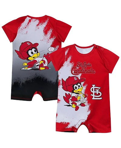 Outerstuff Baby Boys and Girls Red St. Louis Cardinals Mascot Bodysuit