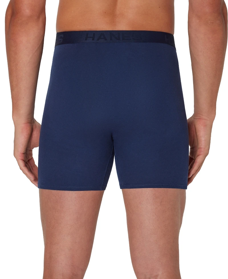 Hanes Men's Ultimate Stretch-Fit Boxer Briefs, 5-Pack