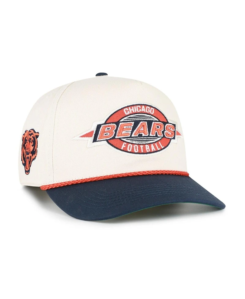 '47 Brand Big Boys and Girls Natural Chicago Bears Freemont Hitch Adjustable Hat