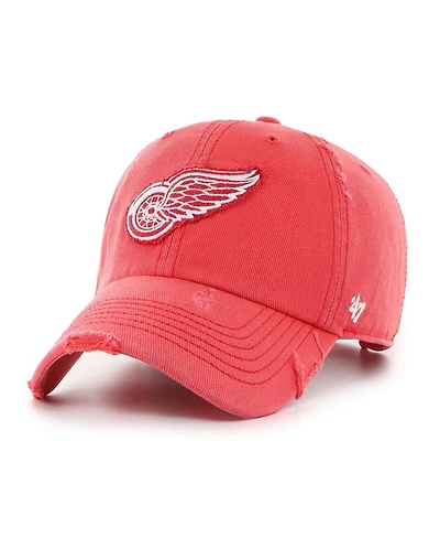 '47 Brand Men's Red Detroit Red Wings Weathered Clean Up Adjustable Hat